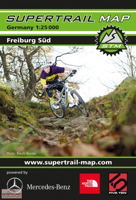 FREIBURG SOUTH | Supertrail biking map