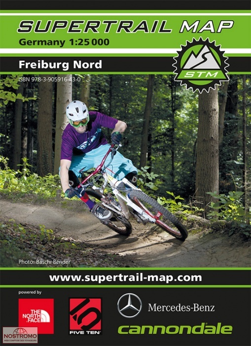 FREIBURG NORTH | Supertrail biking map