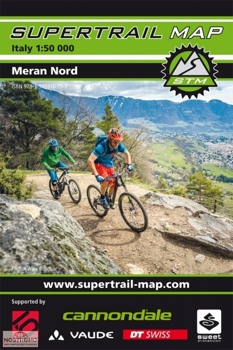 MERAN NORTH | Supertrail biking map
