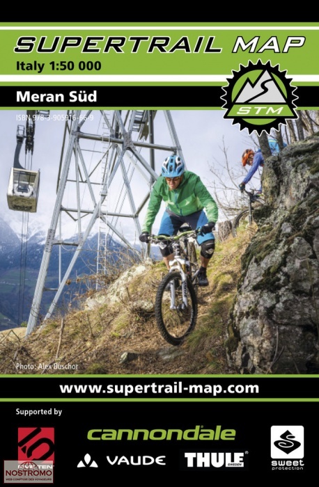 MERAN SOUTH | Supertrail biking map