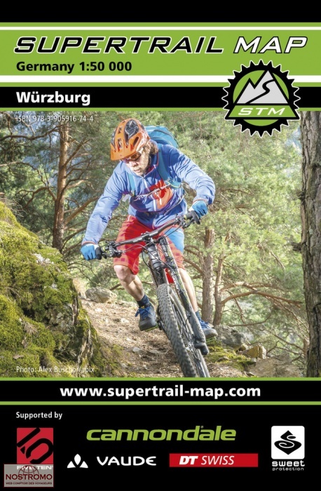 WÜRZBURG | Supertrail biking map