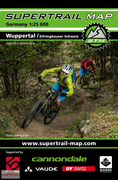 WUPPERTAL - ELFRINGHAUSER SCHWEIZ | Supertrail biking map