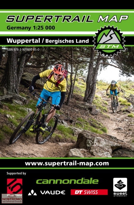 WUPPERTAL - BERGISCHES LAND | Supertrail biking map