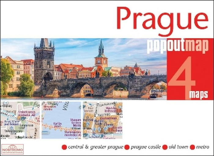 PRAGUE | plan de ville PopOut