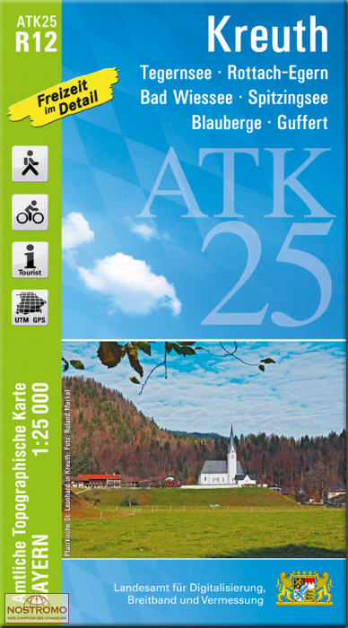 ATK25 - R12 KREUTH | LDBV hiking map