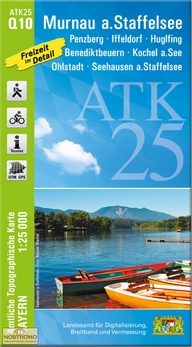 ATK25 - Q10 MURNAU AM STAFFELSEE | LDBV hiking map
