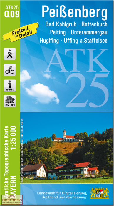 ATK25 - Q09 PEISSENBERG | LDBV hiking map