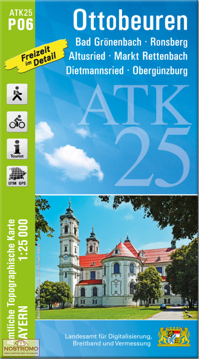 ATK25 - P06 OTTOBEUREN | LDBV hiking map