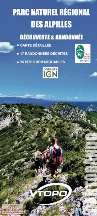 ALPILLES | VTOPO hiking map