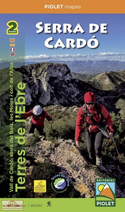 SERRA DE CARDÓ | Piolet hiking maps