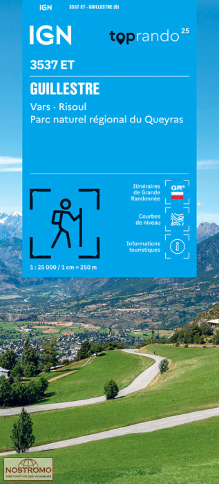 3537ET GUILLESTRE | IGN hiking map