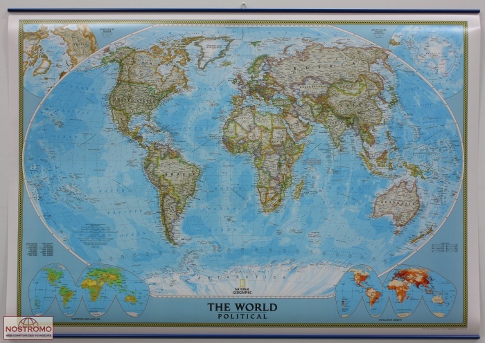 THE WORLD POLITICAL EXECUTIVE | National Geographic wall map