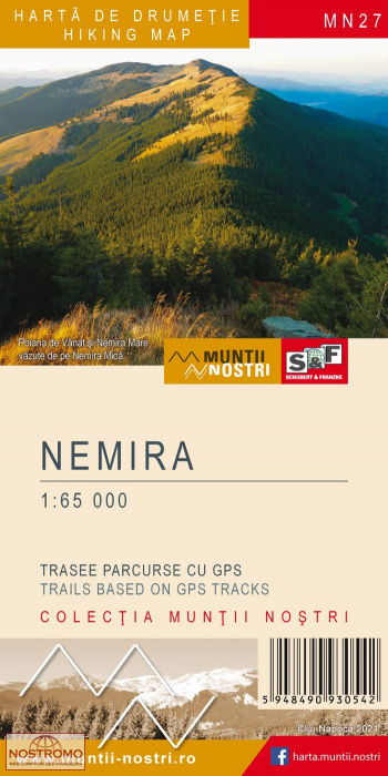 27 NEMIRA | carte de randonnée Schubert & Franzke
