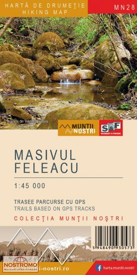 28 MASIVUL FELEACU | carte de randonnée Schubert & Franzke
