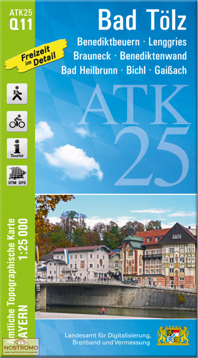 ATK25 - Q11 BAD TÖLZ | LDBV hiking map