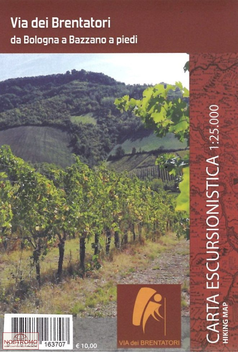 VIA DEI BRENTATORI | l'Escursionista/Track Guru hiking map