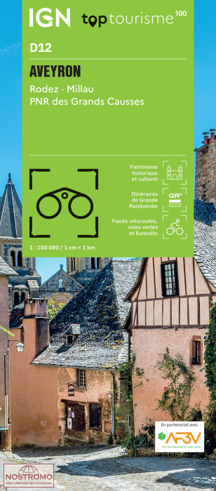 D12 AVEYRON | IGN travel map