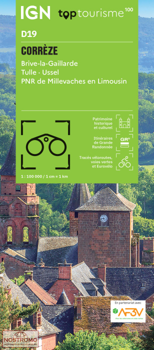 D19 CORRÈZE | IGN travel map