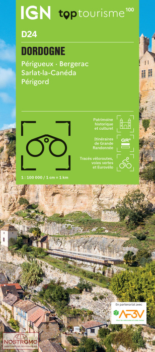 D24 DORDOGNE | IGN travel map
