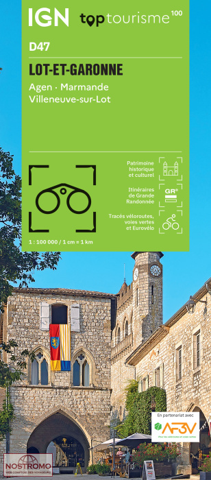 D47 LOT-ET-GARONNE | IGN travel map