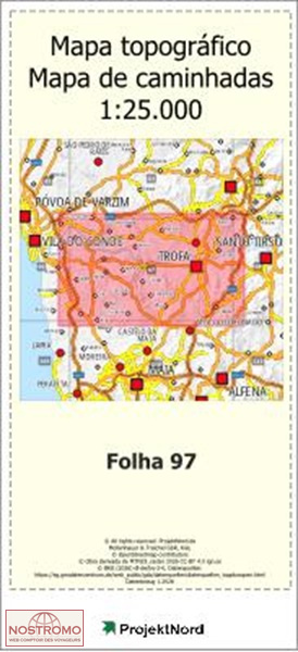 097 BOUGADO (SANTO TIRSO) | carte topographique Projektnord