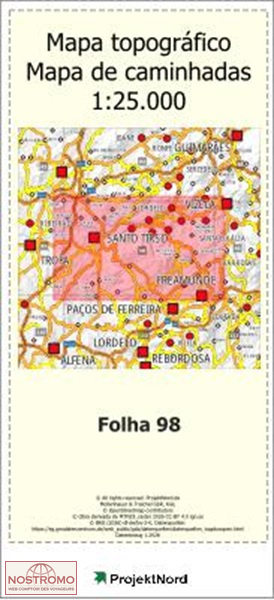 098 SANTO TIRSO | carte topographique Projektnord