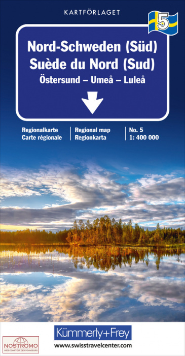 5 SWEDEN NORTH | Kummerly+Frey road map