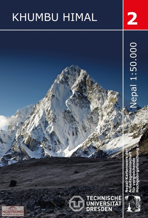 KHUMBU HIMAL 02 | carte topographique Nepal Kartenwerk-Schneider