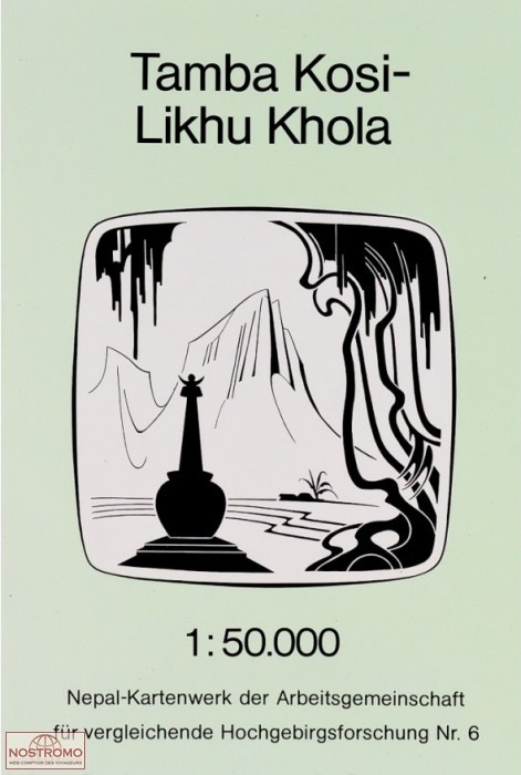 TAMBA KOSI - LIKHU KHOLA 06 | carte topographique Nepal Kartenwerk-Schneider