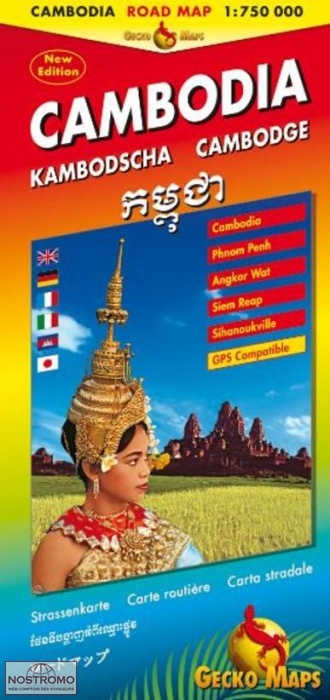 CAMBODIA | Geckomaps travel map