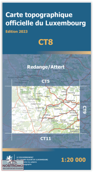 CT8 - REDANGE/ATTERT | ACT topographical map