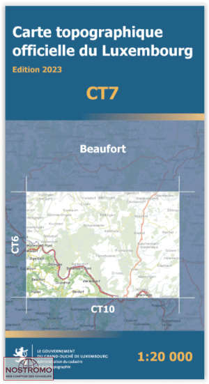 CT7 - BEAUFORT | ACT topographical map
