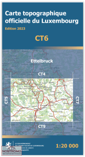 CT6 - ETTELBRUCK | ACT topographical map