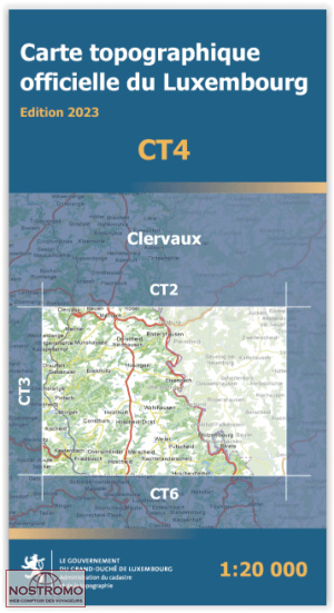 CT4 - CLERVAUX | ACT topographical map