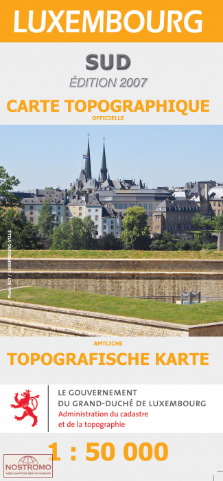 LUXEMBOURG SOUTH | ACT hiking map