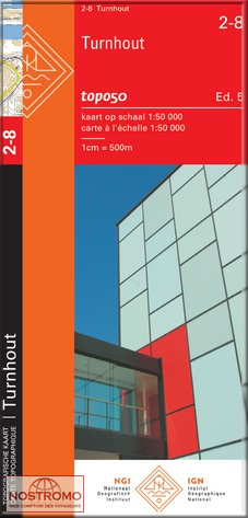 02-8 TURNHOUT | carte topographique NGI/IGN