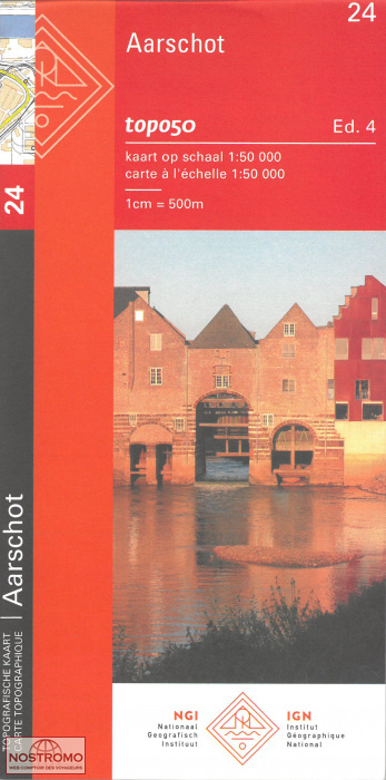 24 AARSCHOT | carte topographique NGI/IGN