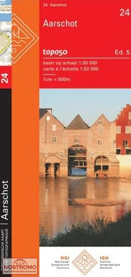 24 AARSCHOT | NGI/IGN topographical map