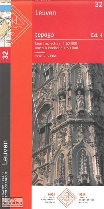 32 LEUVEN | carte topographique NGI/IGN