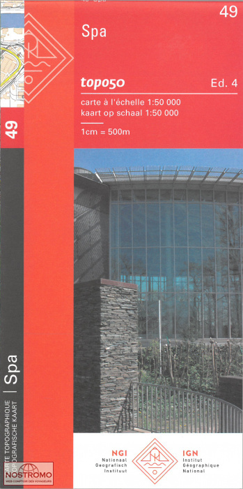 49 SPA | NGI/IGN topographical map