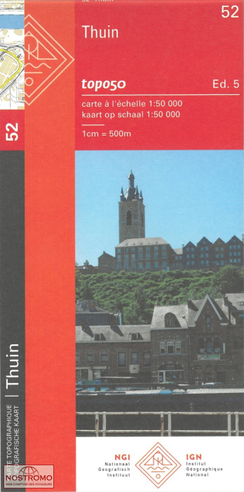 52 THUIN | NGI/IGN topographical map