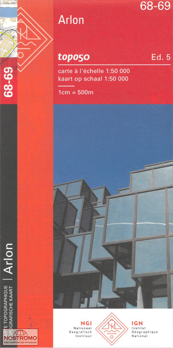 68-69 ARLON | NGI/IGN topographical map