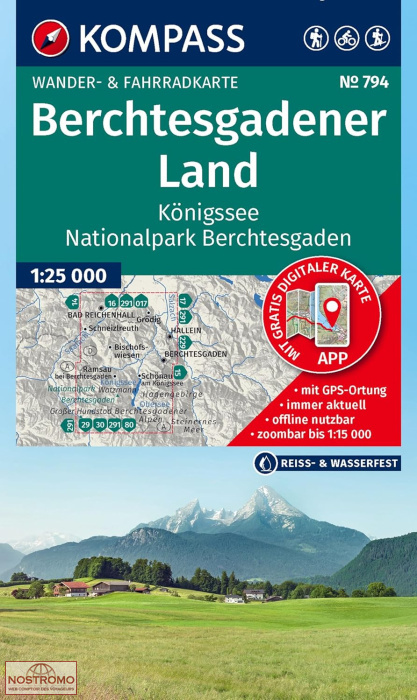 794 BERCHTESGADENER LAND | Kompass hiking map