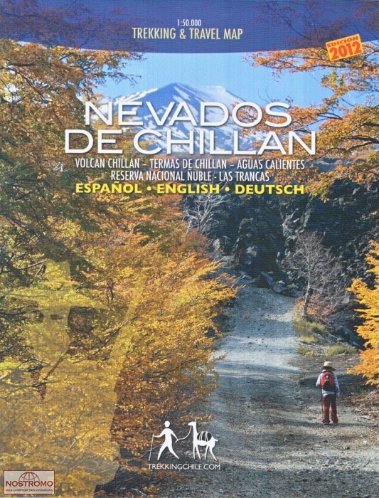 NEVADOS DE CHILLAN | Trekkingchile trekking map