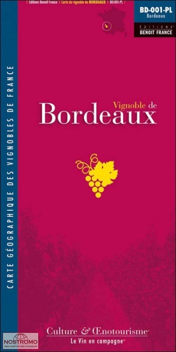VINEYARD OF BORDEAUX | Benoit map of vineyard