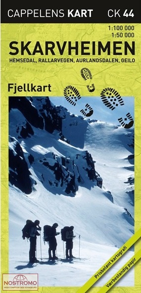 SKARVHEIMEN CK44 | Cappelen Damm hiking map
