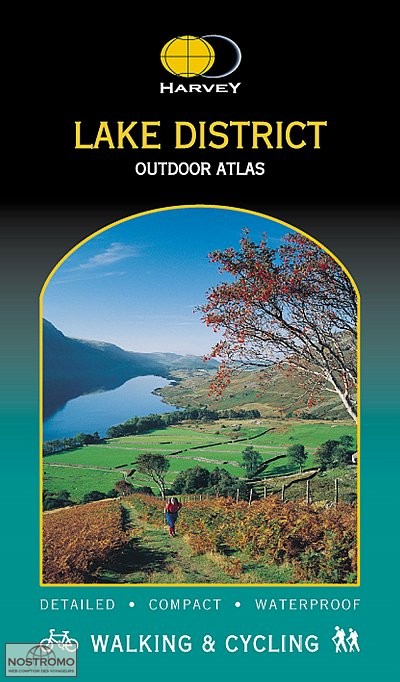 LAKE DISTRICT | atlas de cartes de randonnée Harvey
