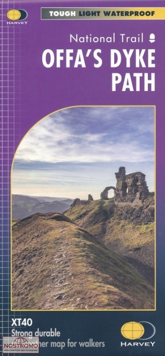 OFFA'S DYKE PATH | Harvey hiking map