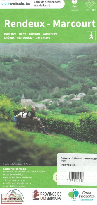 RENDEUX - MARCOURT | carte de randonnée NGI/IGN