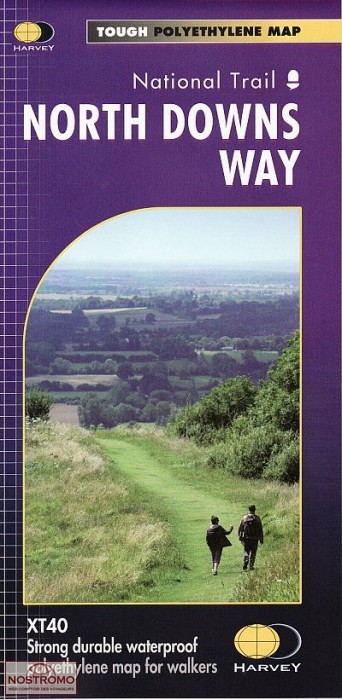 NORTH DOWNS WAY | Harvey hiking map